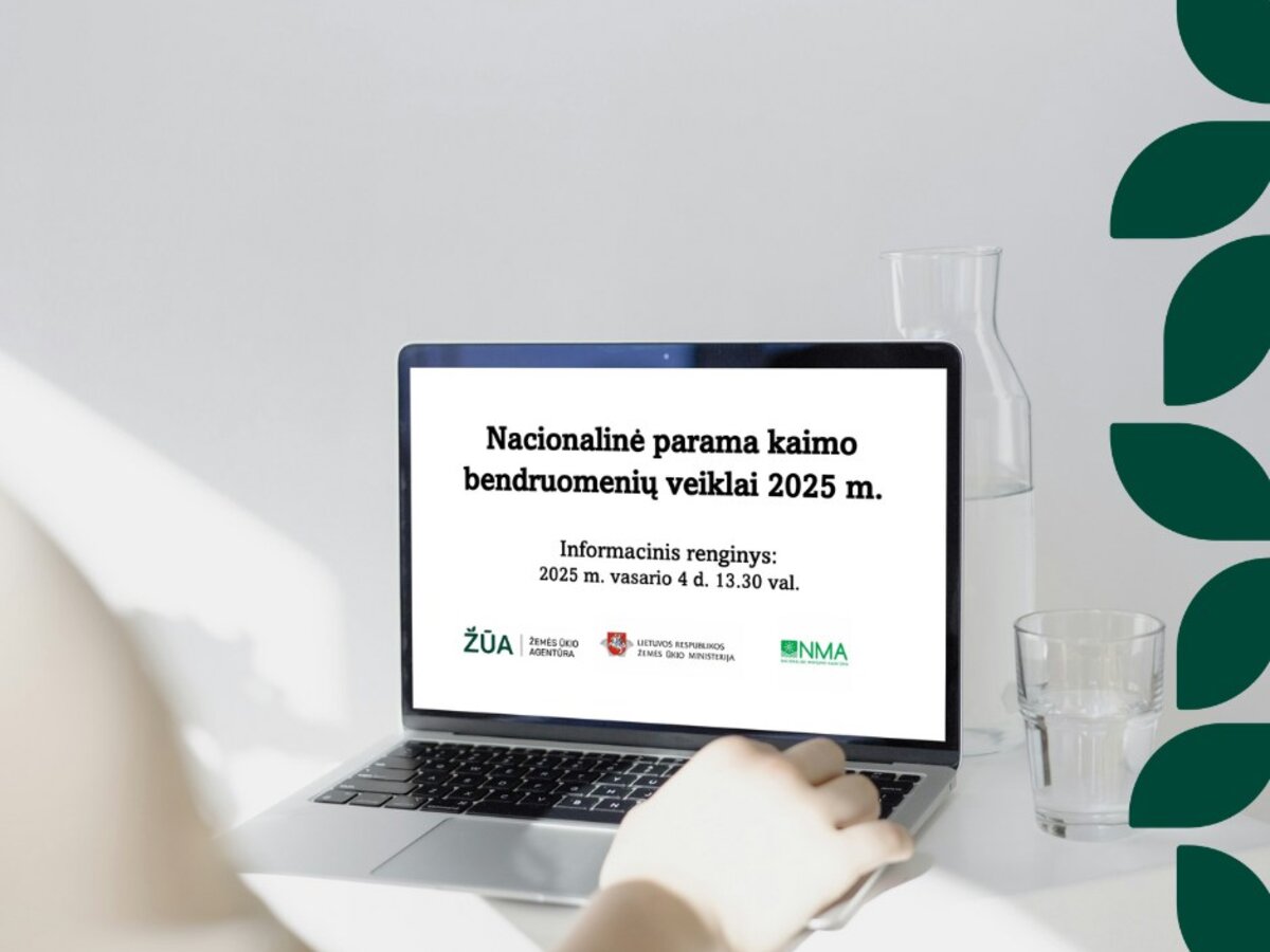 Žemės ūkio agentūra kviečia į informacinį renginį apie paramą kaimo bendruomenių veiklai