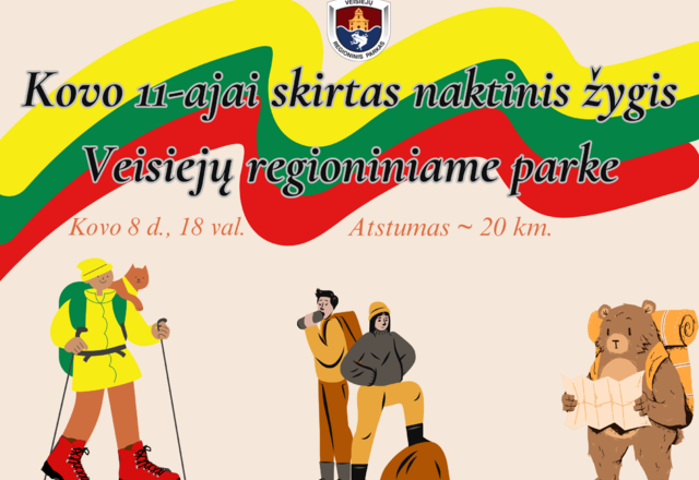 Kviečiame į žygį Veisiejų regioniniame parke!