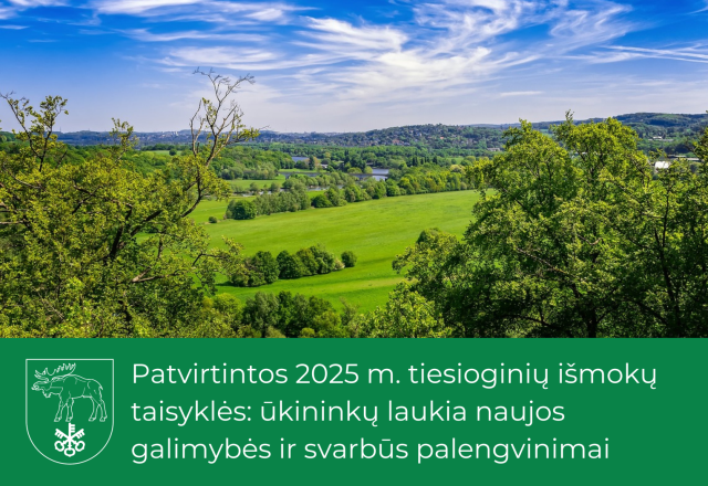 Patvirtintos 2025 m. tiesioginių išmokų taisyklės: ūkininkų laukia naujos galimybės ir svarbūs...