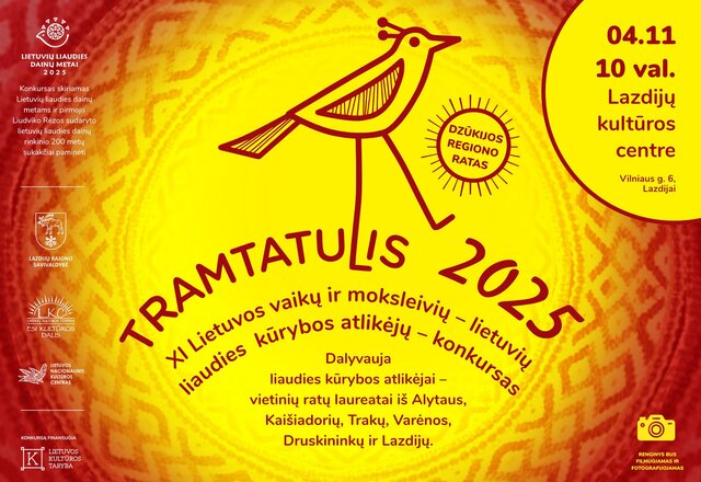 Balandžio 11 d. 10 val. Lazdijų kultūros centre vyks Lietuvos vaikų ir moksleivių – lietuvių...