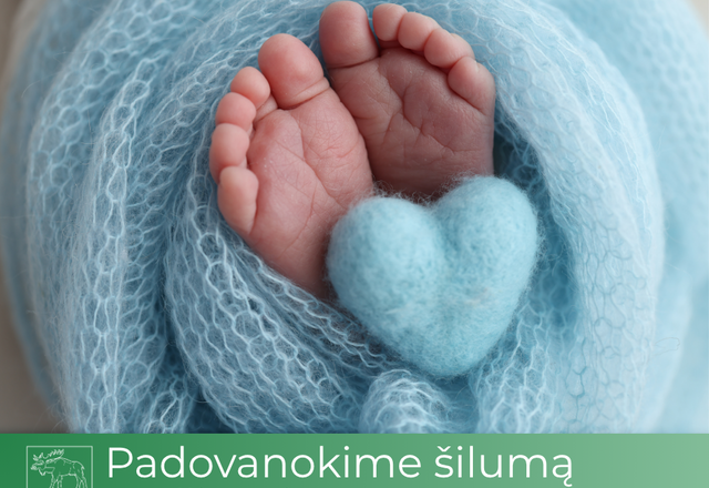 Padovanokime šilumą mažiausiems!