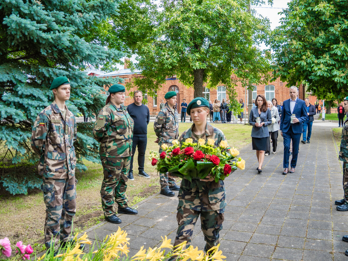Lazdijų rajone paminėta Gedulo ir vilties diena