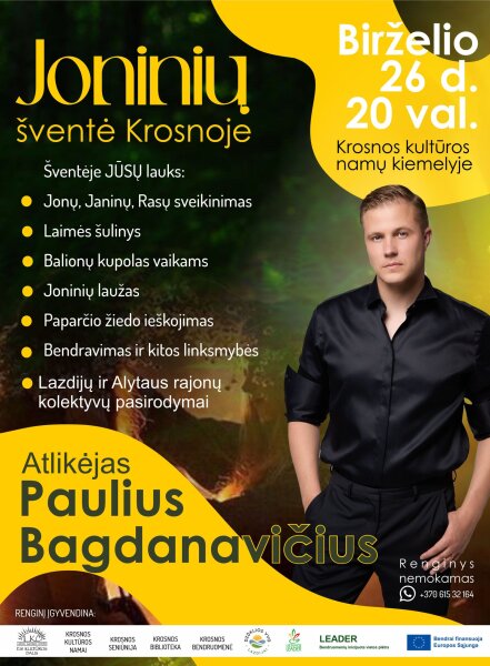 Joninių šventė Krosnoje