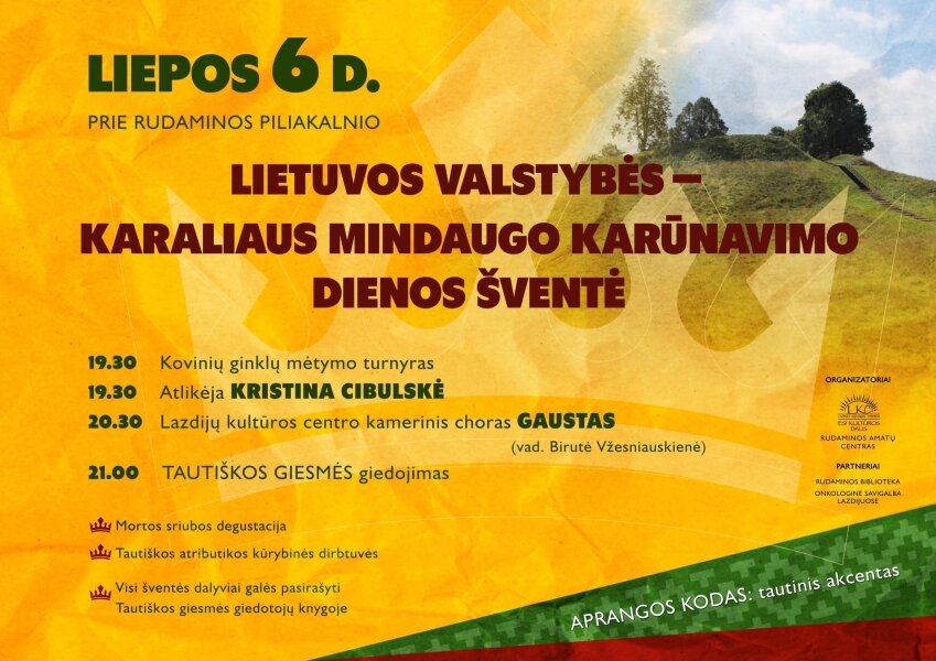 Valstybės (Lietuvos Karaliaus Mindaugo karūnavimo) dienos minėjimas