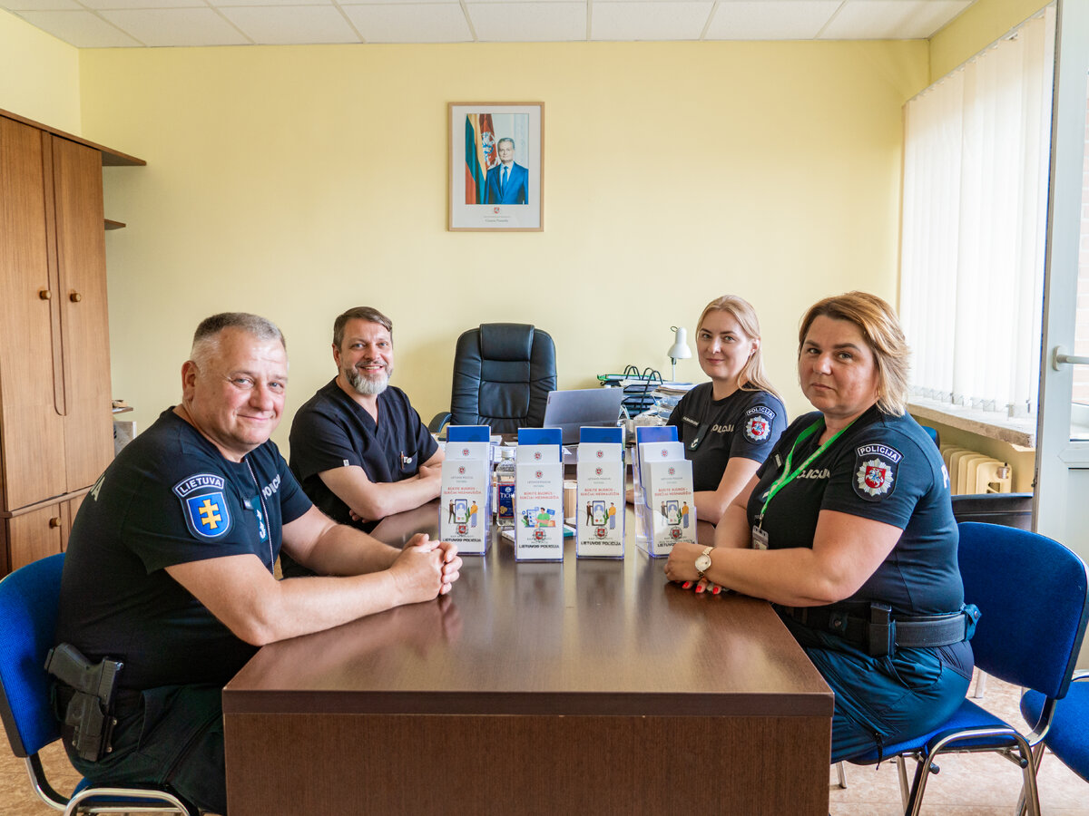 Stiprinamas bendradarbiavimas gyventojų saugumui užtikrinti