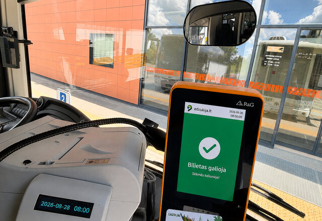 Viena e. bilieto kortelė – kelionėms po visą Dzūkiją