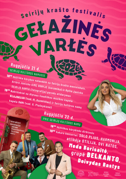 Seirijų krašto festivalis „Gelažinės varlės“