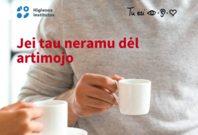 Higienos institutas dalinasi: Jei tau neramu dėl artimojo