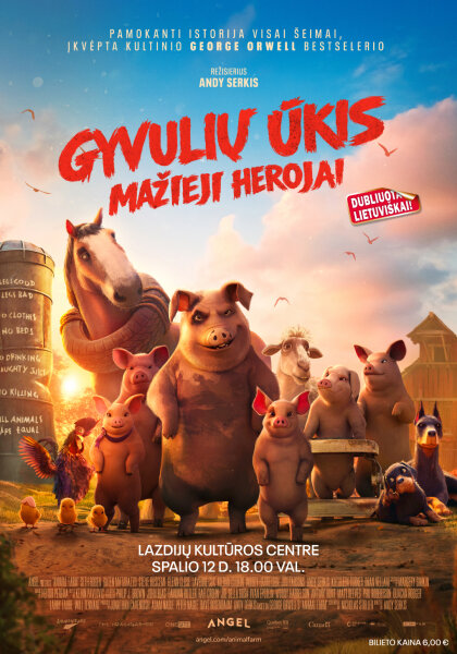 Animacinis filmas GYVULIŲ ŪKIS. MAŽIEJI HEROJAI