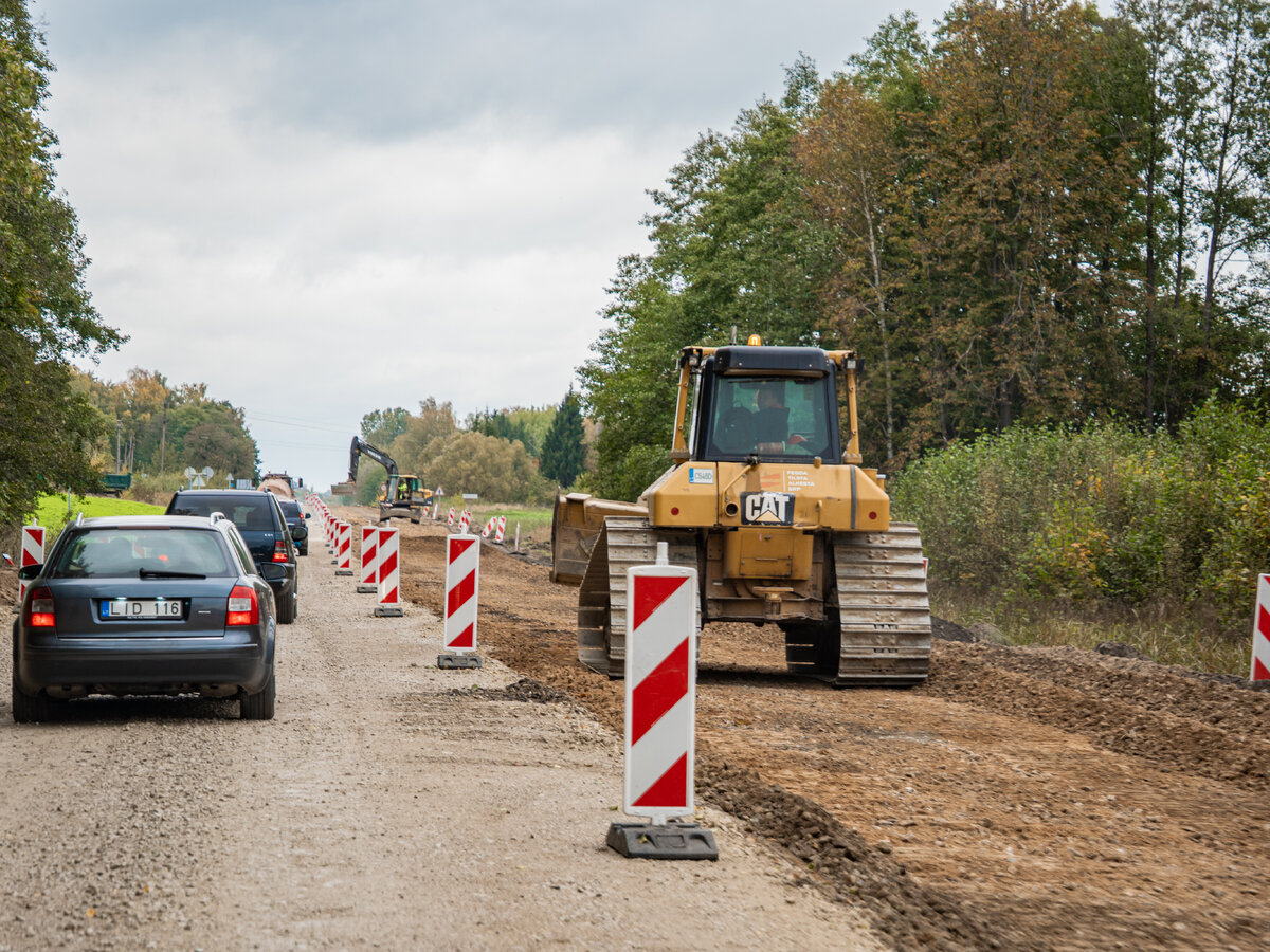 „Via Lietuva“ tęsia suplanuotus darbus Lazdijų rajone 