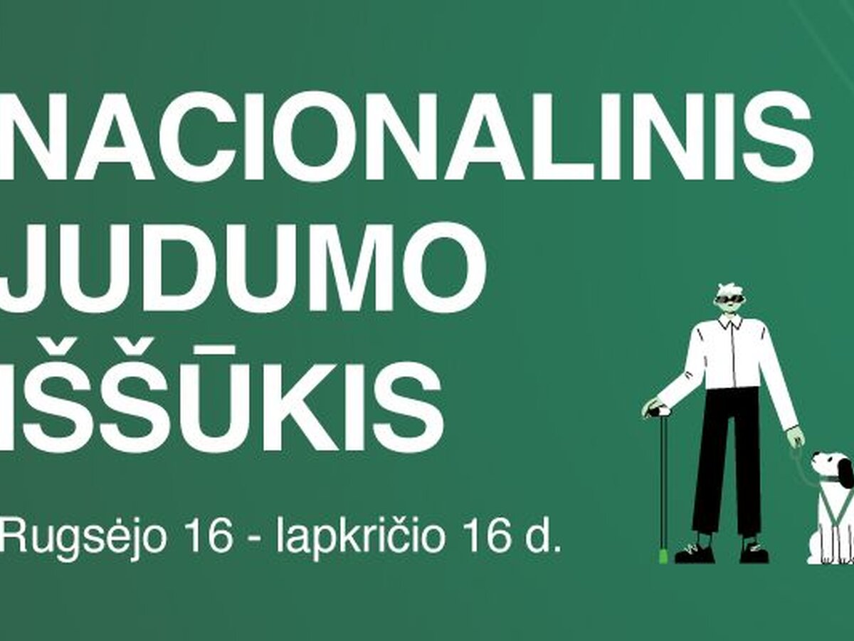 Iki lapkričio 16 d. dar galite prisijungti prie Nacionalinio judumo iššūkio