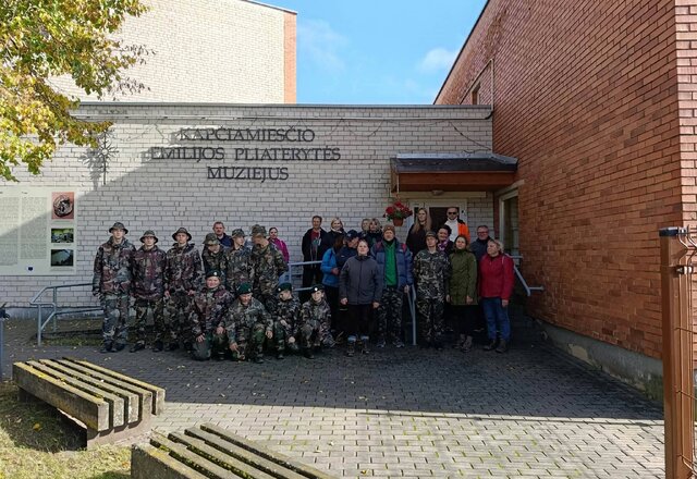 Emilijos Pliaterytės 220-osios gimimo metinės paminėtos prasmingu žygiu
