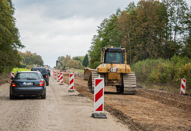 „Via Lietuva“ tęsia suplanuotus darbus Lazdijų rajone 